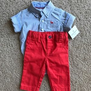 Carter's- top & bottom (baby)